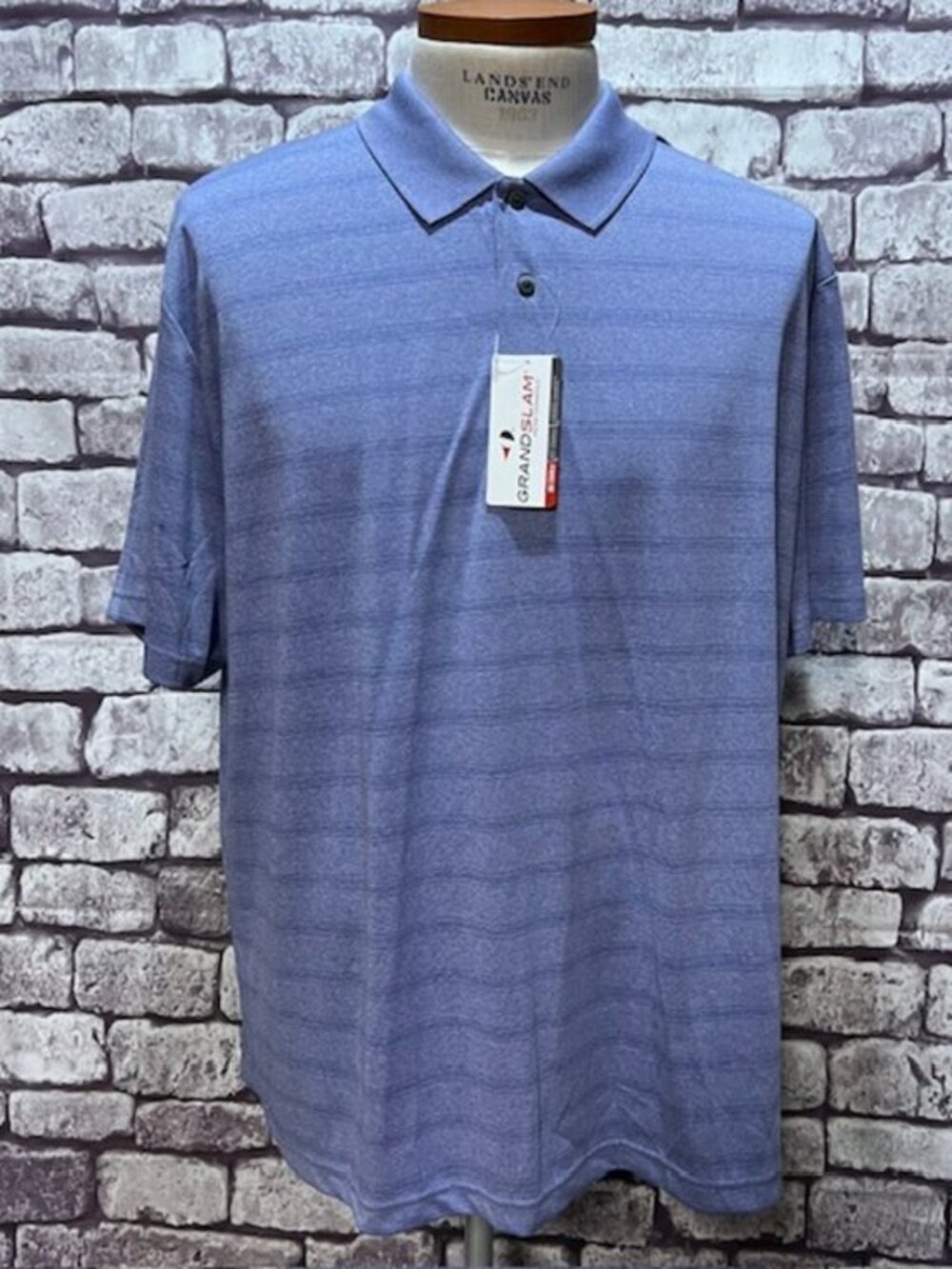 Grand Slam NWT Men's Blue Golf Shirt Size XXL